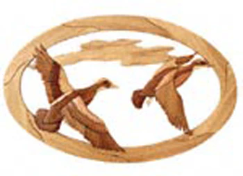 Ducks In Flight Intarsia Project Pattern