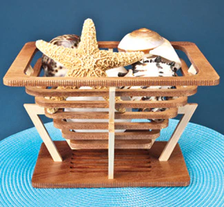 Elegant Art Basket Design Pattern Set #18