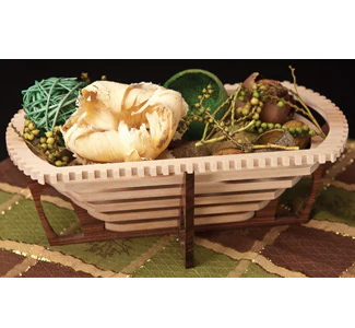 Elegant Art Basket Design Pattern Set #6