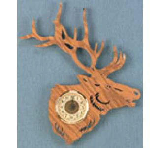 Elk Wall Clock Scroll Saw Pattern