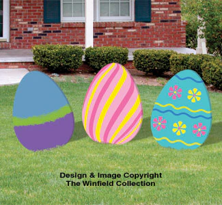 Enormous Eggs Woodworking Pattern