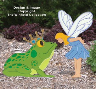 Fairy & Frog Prince Wood Pattern
