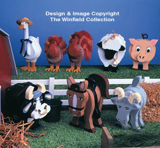 Farm Animals Layered Animal Pattern Set (LA1, 2, 4, 5, 7, 12, 27, 28, AND 58)