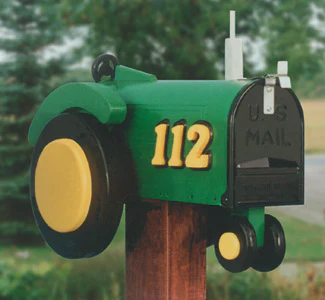 Farm Tractor Mailbox Woodcraft Pattern(F)