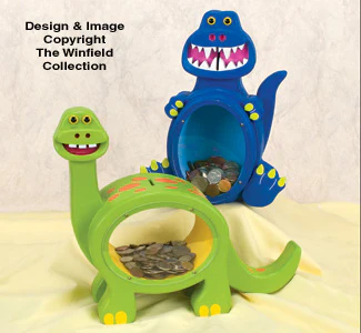 Fat Dinosaur Bank Patterns