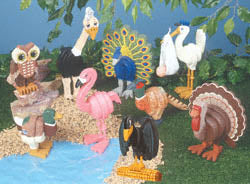 Feathered Friends Layered Animal Pattern Set [LA13,30,39,55,57,59,62,83, & 84]