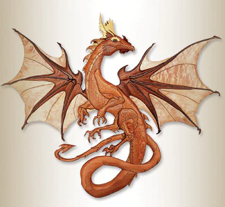 Fire Dragon Scroll Saw Pattern