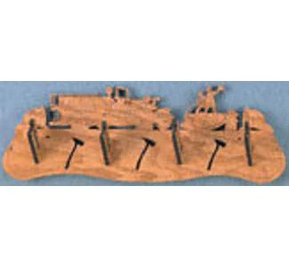 Fire Run Coat Rack Project Pattern
