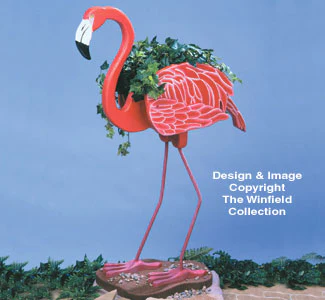 Flamingo Planter Wood Project Plan(F)
