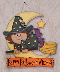 Flying Witch Woodcraft Project Pattern