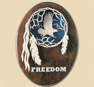 Freedom/Eagle Spirit Catcher Project Pattern(F)
