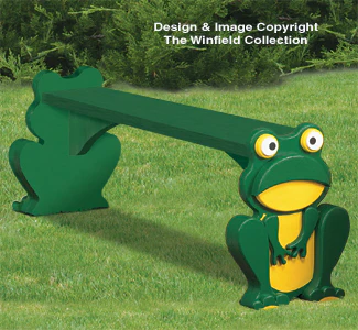 Frog Bench Wood Plans