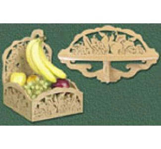 Fruit Shelf & Basket Set Project Patterns