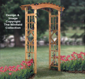 Garden Arbor Wood Project Plan