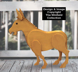 Garden Donkey Pattern