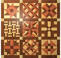 Geo Shape Wood Quilt Design #2 Scroll Saw Pattern