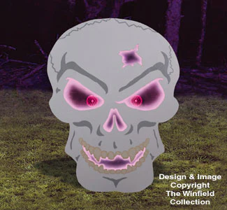 Giant Glowing Skull Wood Project Plan
