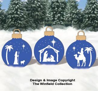 Giant Ornaments 2 Woodcraft Pattern