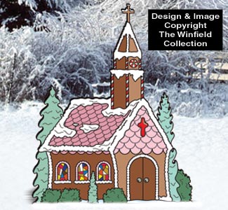 Gingerbread Church Pattern