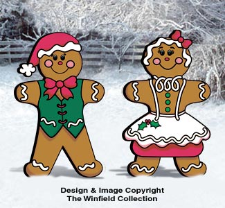 Gingerbread Couple - Sweeties Pattern(W)