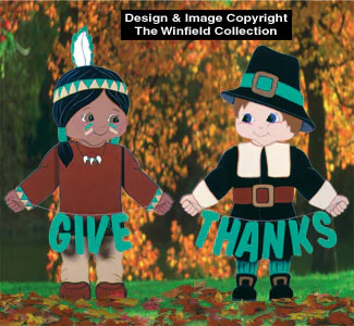 Give Thanks Woodcraft Pattern(F)