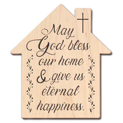 God Bless Our Home Sign Pattern
