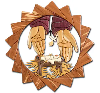 God's Gift Intarsia Design Pattern