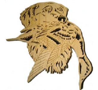 Golden Retriever with Pintail Project Pattern