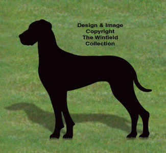 Great Dane Shadow Woodcrafting Pattern