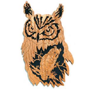 Great Horned Owl - Nature's Majesty Project Pattern(F)