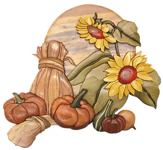 Harvest Moon Intarsia Design Pattern