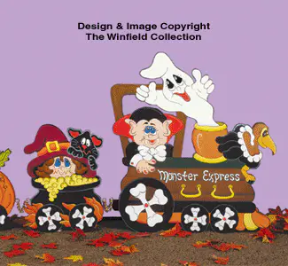 Haunted Railroad Pattern Set [HH462, 466, & 467]