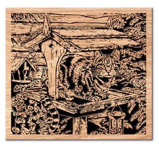 Henrietta Scrolled Art Project Pattern