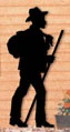 Hiker Shadow Woodcrafting Pattern(F)
