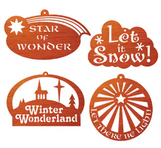 Holiday Expressions Ornament Combo Set
