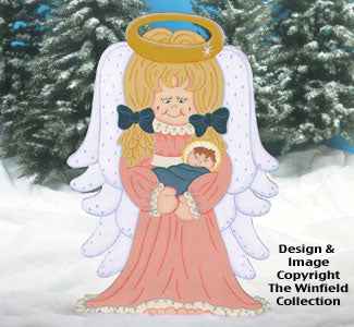 Holy Angel & Baby Jesus Woodcraft Pattern