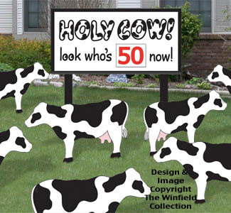 Holy Cow Birthday Woodcraft Pattern