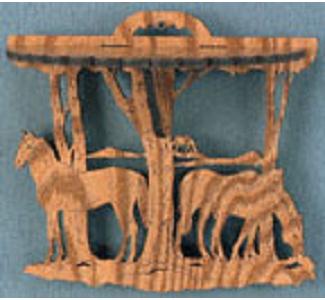 Horse Family #1 Single Shelf Project Pattern
