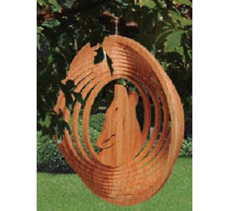 Howling Wolf Wind Whirler Project Pattern