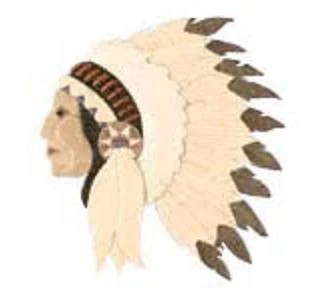 Indian Chief Intarsia Project Pattern