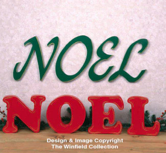 Indoor Noel Woodcraft Pattern(F)