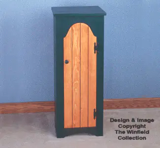 Ironing Board Cabinet Woodworking Plan(F)
