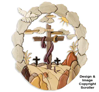 It Is Finished Intarsia Pattern