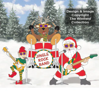 Jingle Rock Band Pattern