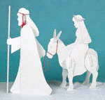 Journey To Bethlehem Wood Pattern