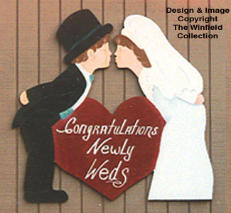 Kissing Couple Woodcraft Plan(F)