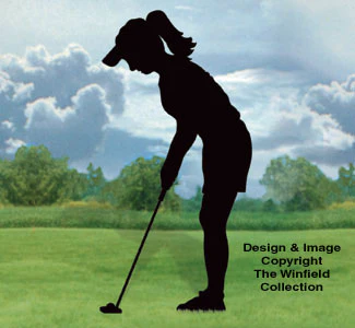 Lady Putter Shadow Woodcrafting Pattern