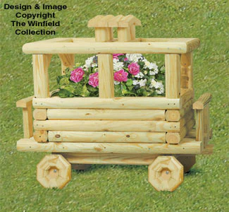 Landscape Timber Caboose Planter Plans