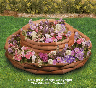 Landscape Timber Round Planter Plans