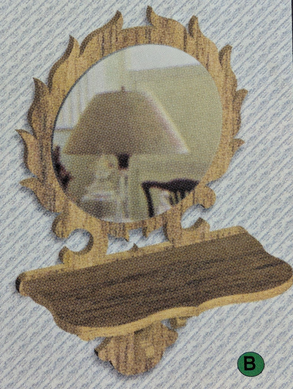 Mirror Shelf Pattern  (F)
